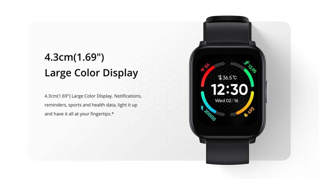 Realme TechLife Watch S100 Display